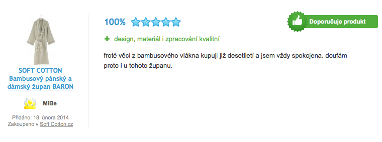 Recenze županu BARON