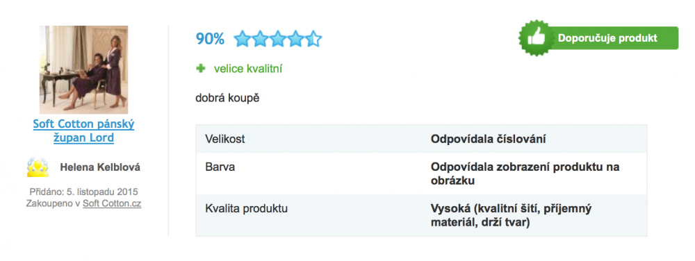 Recenzia županu LORD Recenzia županu LORD