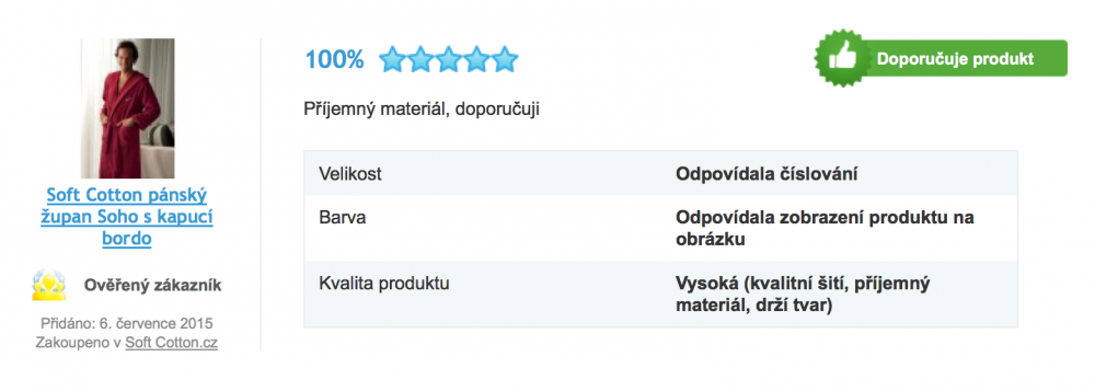 Recenzia županu SOHO SPORT Recenzia županu SOHO SPORT